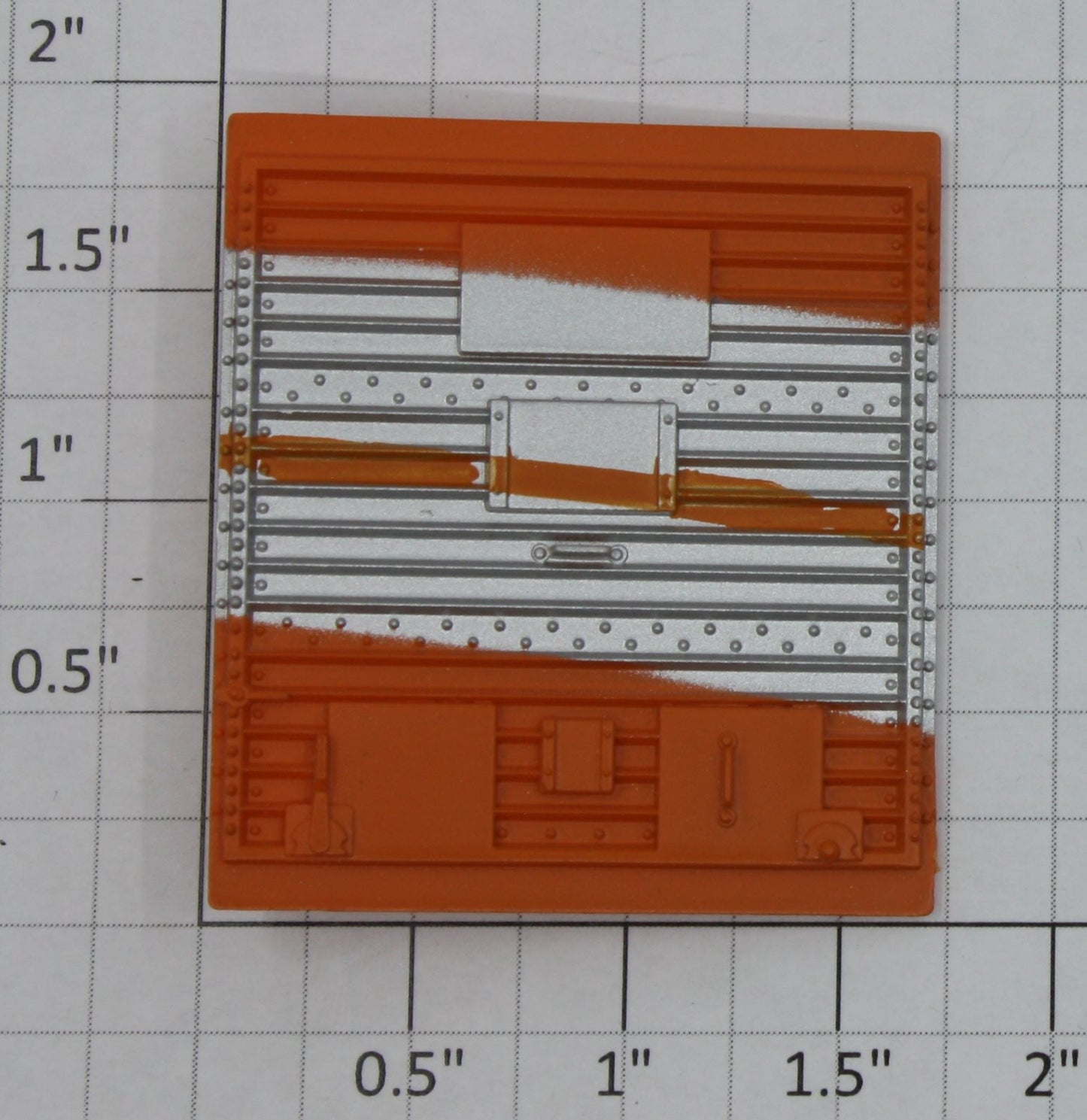 Lionel 12057-17 Orange and Silver TTOS Exclusive Boxcar Door