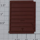 Lionel 16261-24 Left Hand Brown Union Pacific Boxcar Door