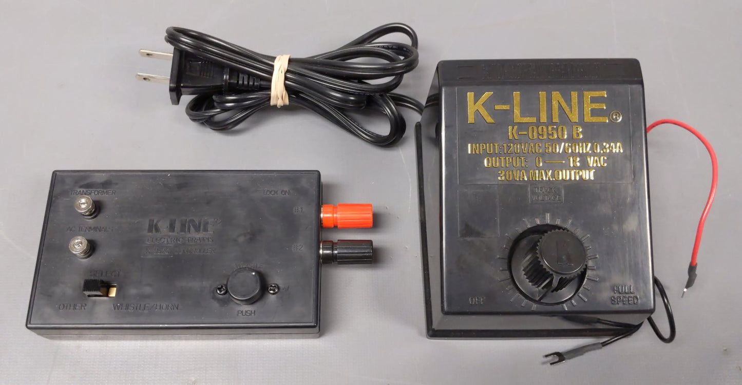 K-Line K-1224 O Gauge FDNY Firefighter Diesel Train Set