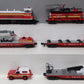K-Line K-1224 O Gauge FDNY Firefighter Diesel Train Set