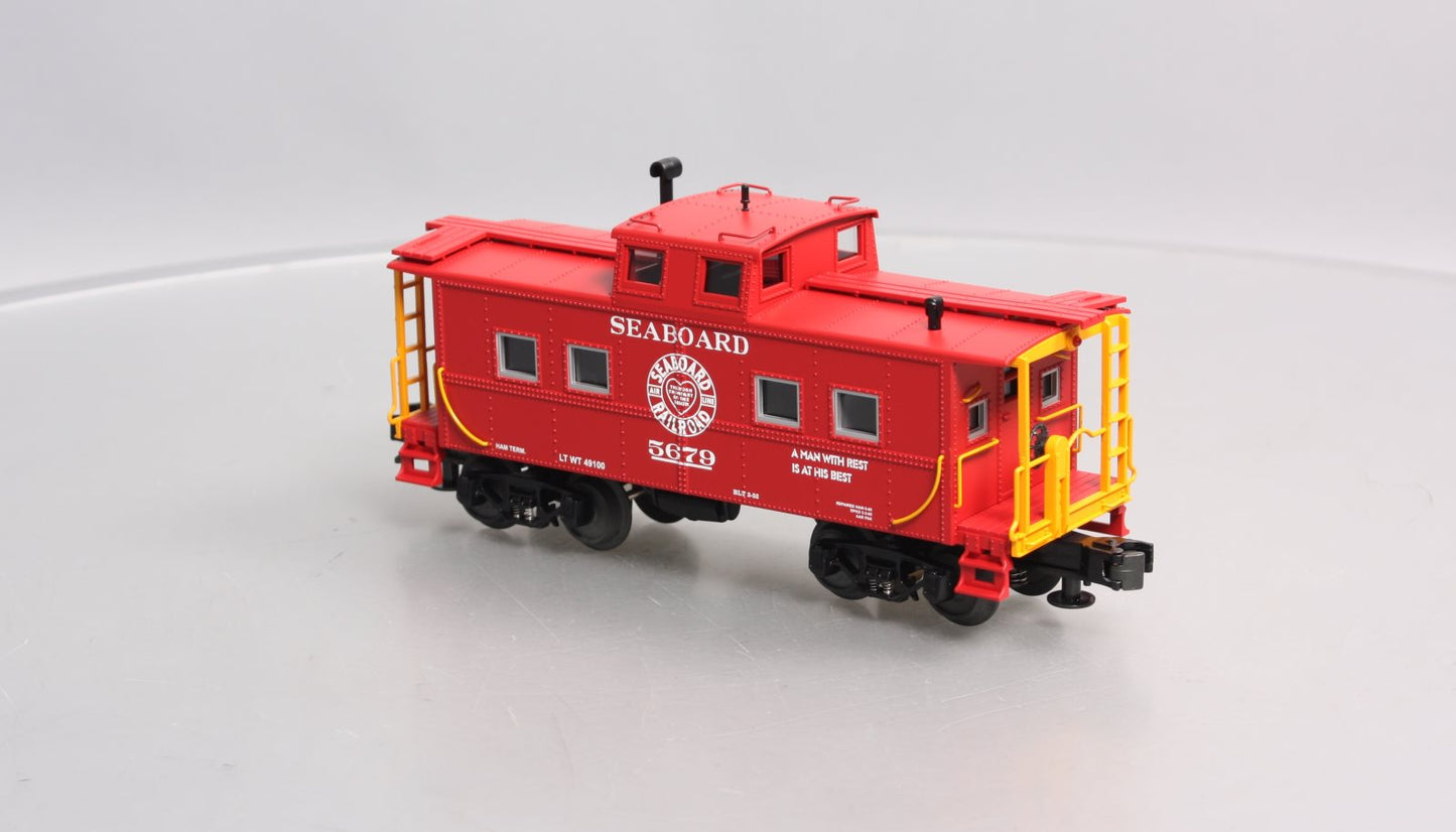 MTH 20-91059 O Gauge Seaboard Center Cupola Caboose #5679 LN/Box