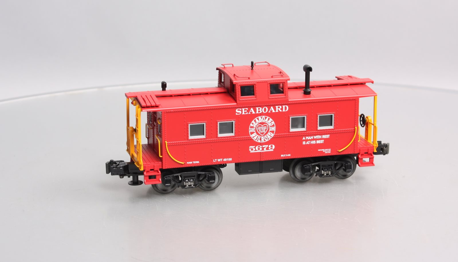 MTH 20-91059 O Gauge Seaboard Center Cupola Caboose #5679 LN/Box