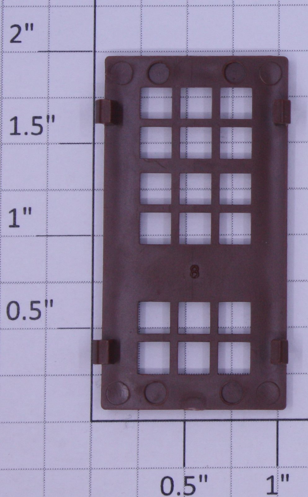Lionel 12728-12 Brown Small Window Frame