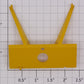 Lionel 17137-24 Yellow Cargill 3-Bay ACF Hopper Plain End