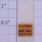 Lionel 19127-17 California Zephyr Vista Dome Door Window Insert