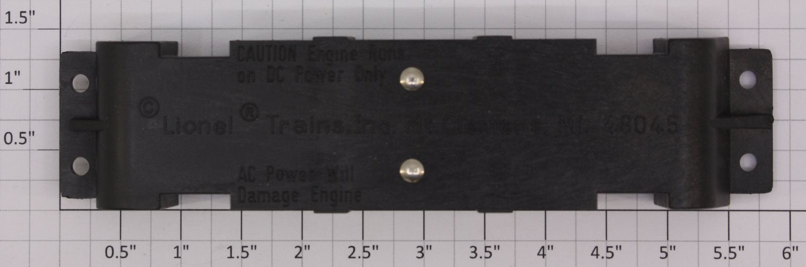 Lionel 85102-516 G Scale Frame Cover Assembly