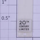Lionel 9598-27 Observation Car 20th Century Limited Door Window Insert