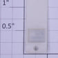 Lionel 9598-27 Observation Car 20th Century Limited Door Window Insert