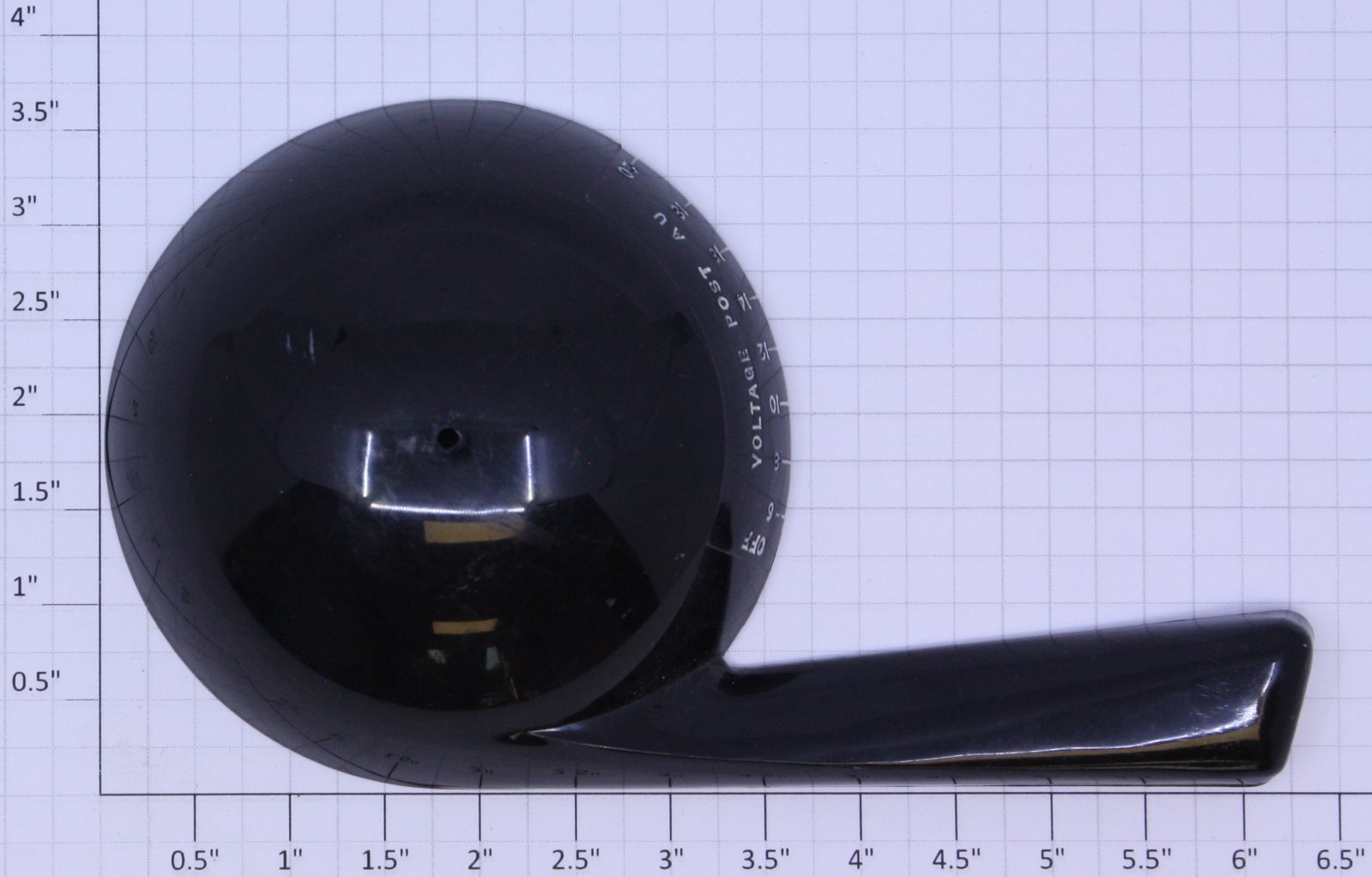 Lionel ZW-96 O Gauge Right Hand Control Dial Handle with White Lettering