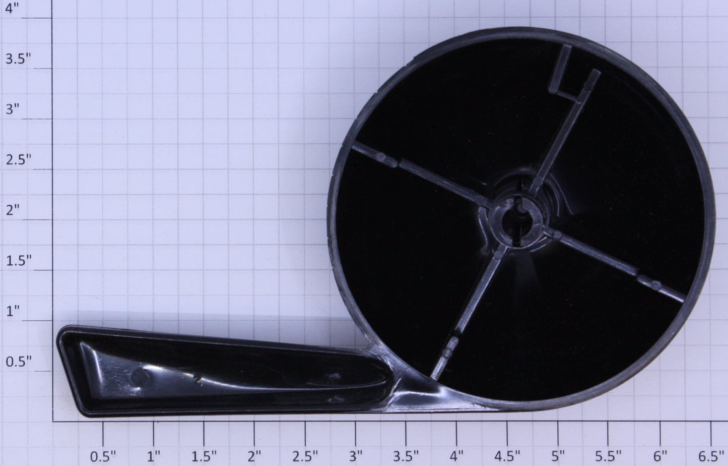 Lionel ZW-96 O Gauge Right Hand Control Dial Handle with White Lettering