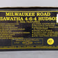 Weaver QC-1080LP O BRASS Milwaukee Road Hudson Locomotive & Tender #100 w/PS EX/Box