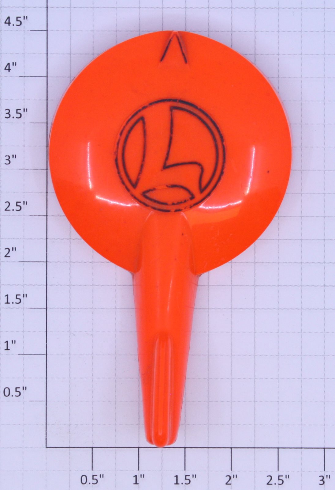 Lionel 21-95 O Gauge Orange "TW" Transformer Handle