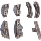 Marklin Z Scale Assorted Track Sections: 8562, 8563, 8590, 8521 [15] EX/Box