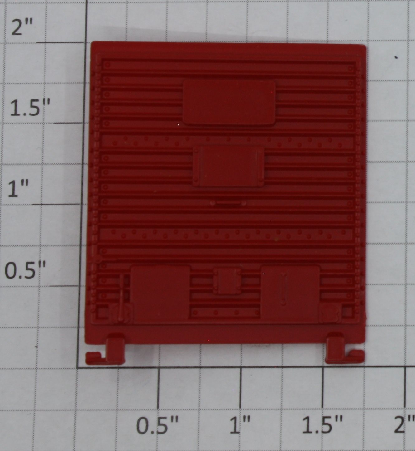 Lionel 12132-14 Red Multi-Panel Boxcar Door with Guides