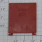 Lionel 12132-14 Red Multi-Panel Boxcar Door with Guides