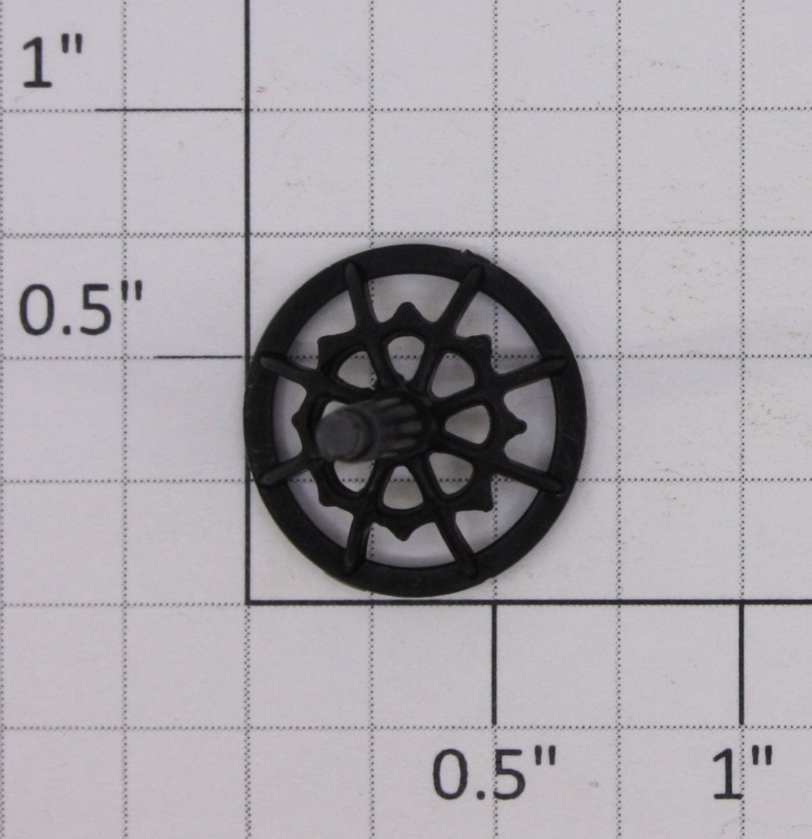 Lionel 87001-130 Black G Scale Boxcar Brake Wheel