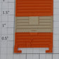 Lionel 17870-14 Orange and White Boxcar Door