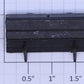 Lionel 9120-7 O Gauge Black Plastic Piggyback Trailer Wheel Chock