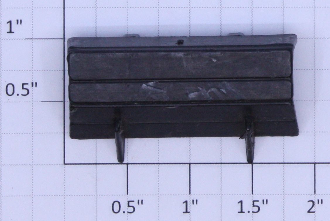Lionel 9120-7 O Gauge Black Plastic Piggyback Trailer Wheel Chock