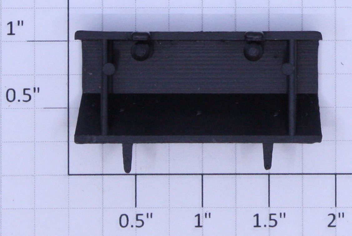 Lionel 9120-7 O Gauge Black Plastic Piggyback Trailer Wheel Chock