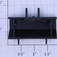 Lionel 9120-7 Black Plastic Wheel Chock with Tabs
