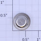 Lionel 20-108 KW Chrome Metal Push Button