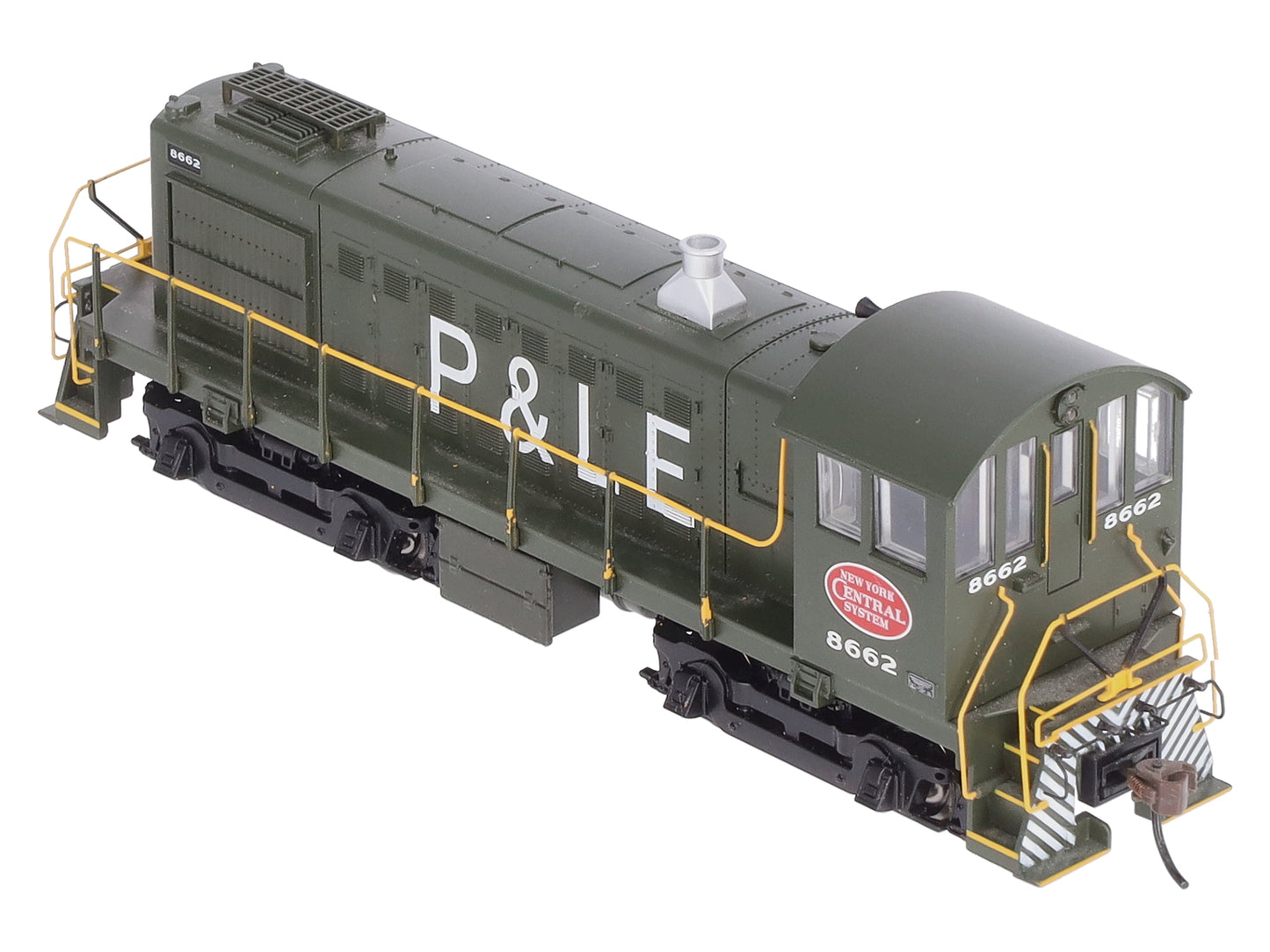Bachmann 63203 HO NYC System P&LE Alco S4 Diesel Locomotive #8662 w/ DCC & Sound