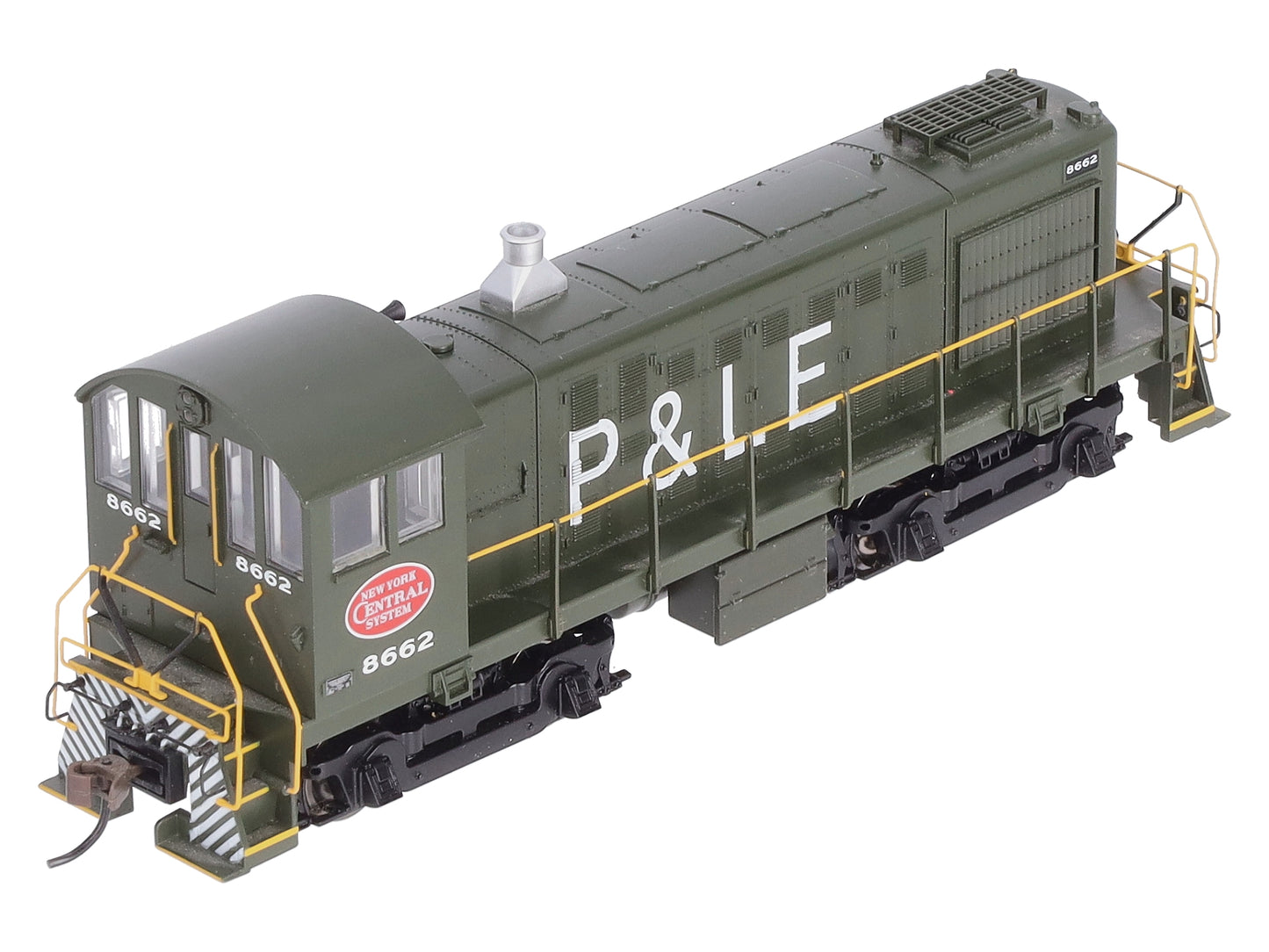 Bachmann 63203 HO NYC System P&LE Alco S4 Diesel Locomotive #8662 w/ DCC & Sound