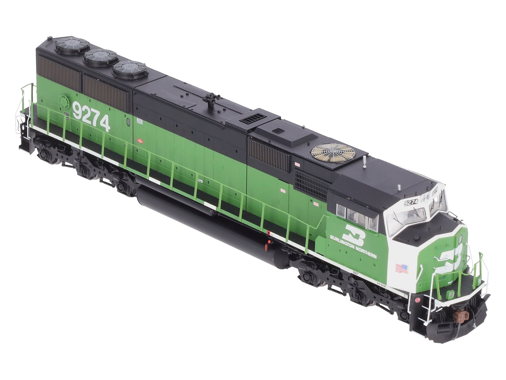 Athearn G67322 HO Burlington Northern SD60M Diesel Locomotive #9274