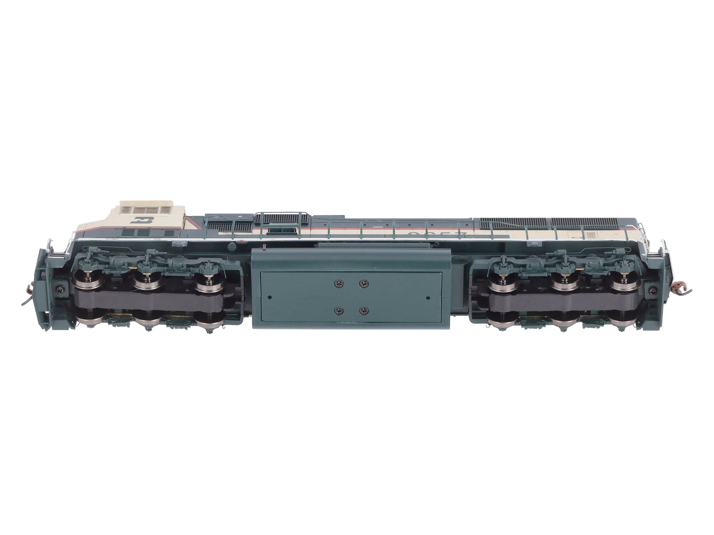 Athearn G64786 HO Burlington Northern SD70MAC Phase IV Diesel Locomotive #9657