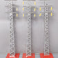 MTH 10-1043 O Tinplate #94 High-Tension Tower Set (Set of 3) VG