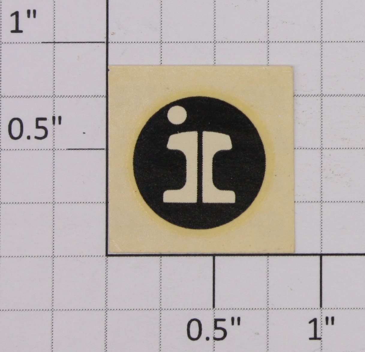 Lionel 8030-6 Illinois Central Water Soluble Nose Decal