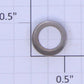 Lionel 260E-38 Nickel Boiler Front Headlight Bezel Trim Ring 255, 260, 263