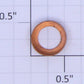 Lionel 260E-38 Copper Boiler Front Headlight Bezel Trim Ring 255, 260, 263