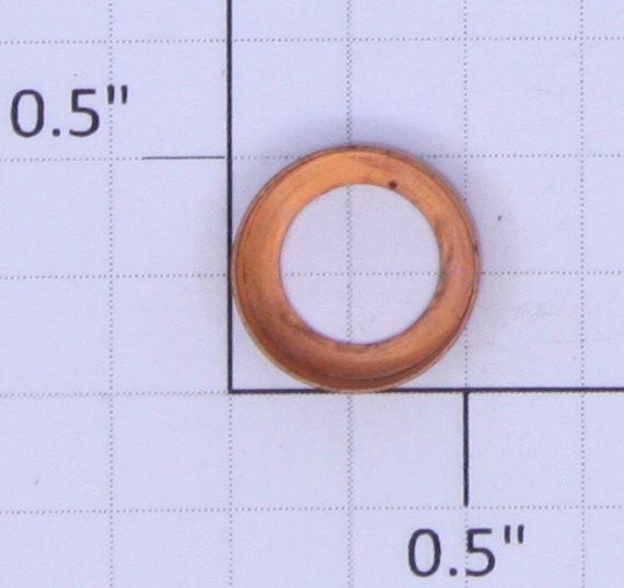 Lionel 260E-38 Copper Boiler Front Headlight Bezel Trim Ring 255, 260, 263