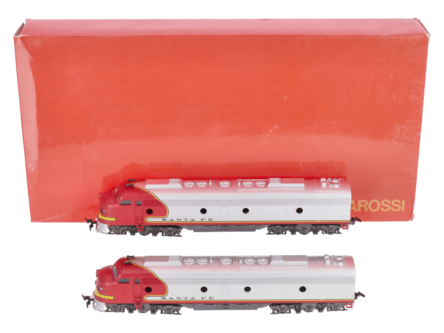 Rivarossi 6241 HO Scale Santa Fe EMD E-8 Diesel Locomotive Set LN/Box