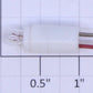 Lionel 8354-10 12 Volt Clear Light Bulb with Adapter, Socket and Single Wire