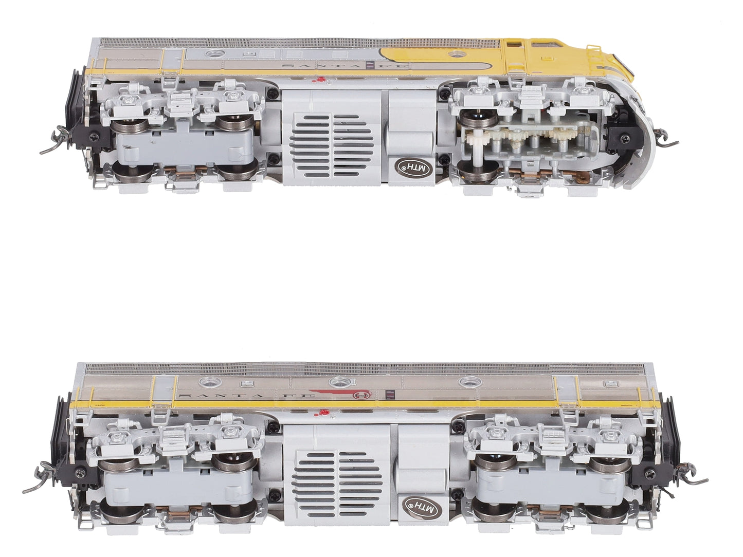 MTH 80-2114-1 HO Scale Santa Fe F7 A/B Diesel Locomotive Set w/PS3