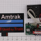 Miller Engineering DS0013 Amtrak Animated Neon Sign Billboard