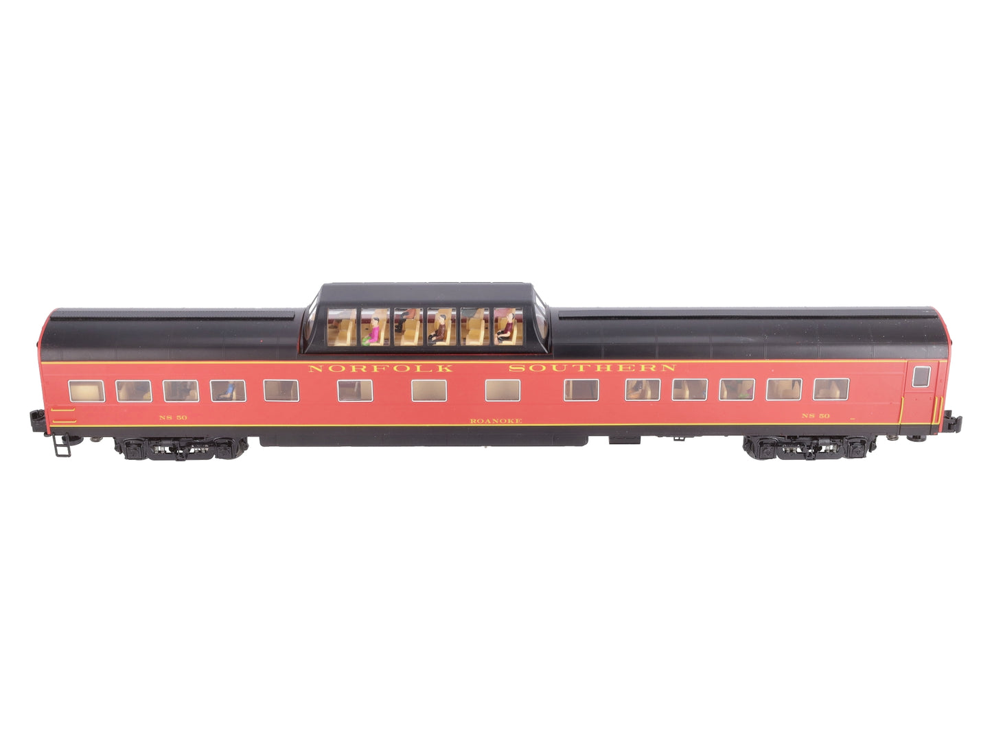Lionel 2027790 O Norfolk Southern VistaVision Dome Roanoke Passenger Car #50