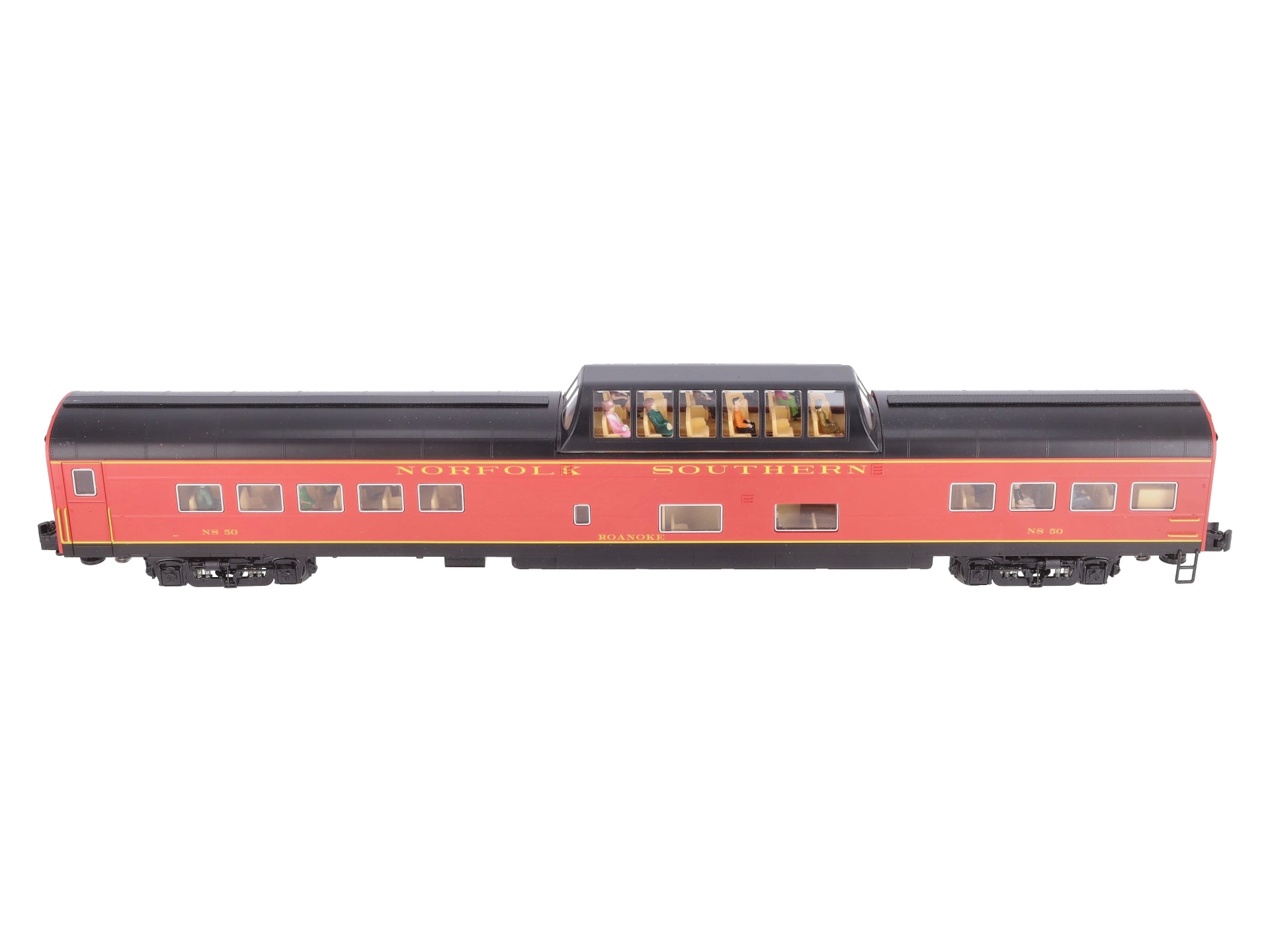 Lionel 2027790 O Norfolk Southern VistaVision Dome Roanoke Passenger Car #50