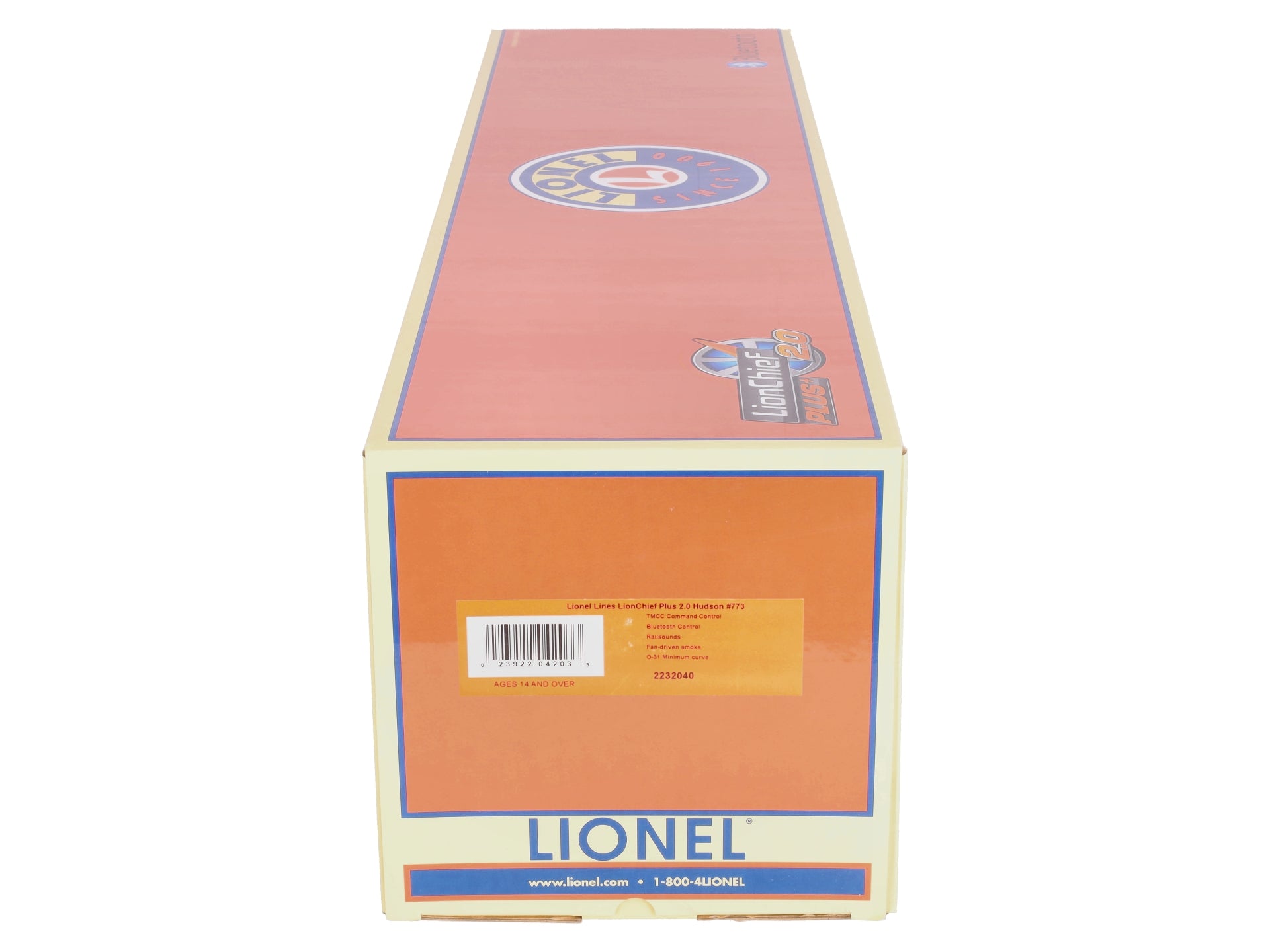 Lionel 2232040 O Lionel Lines LionChief Plus 2.0 Hudson Steam Locomotive # 773