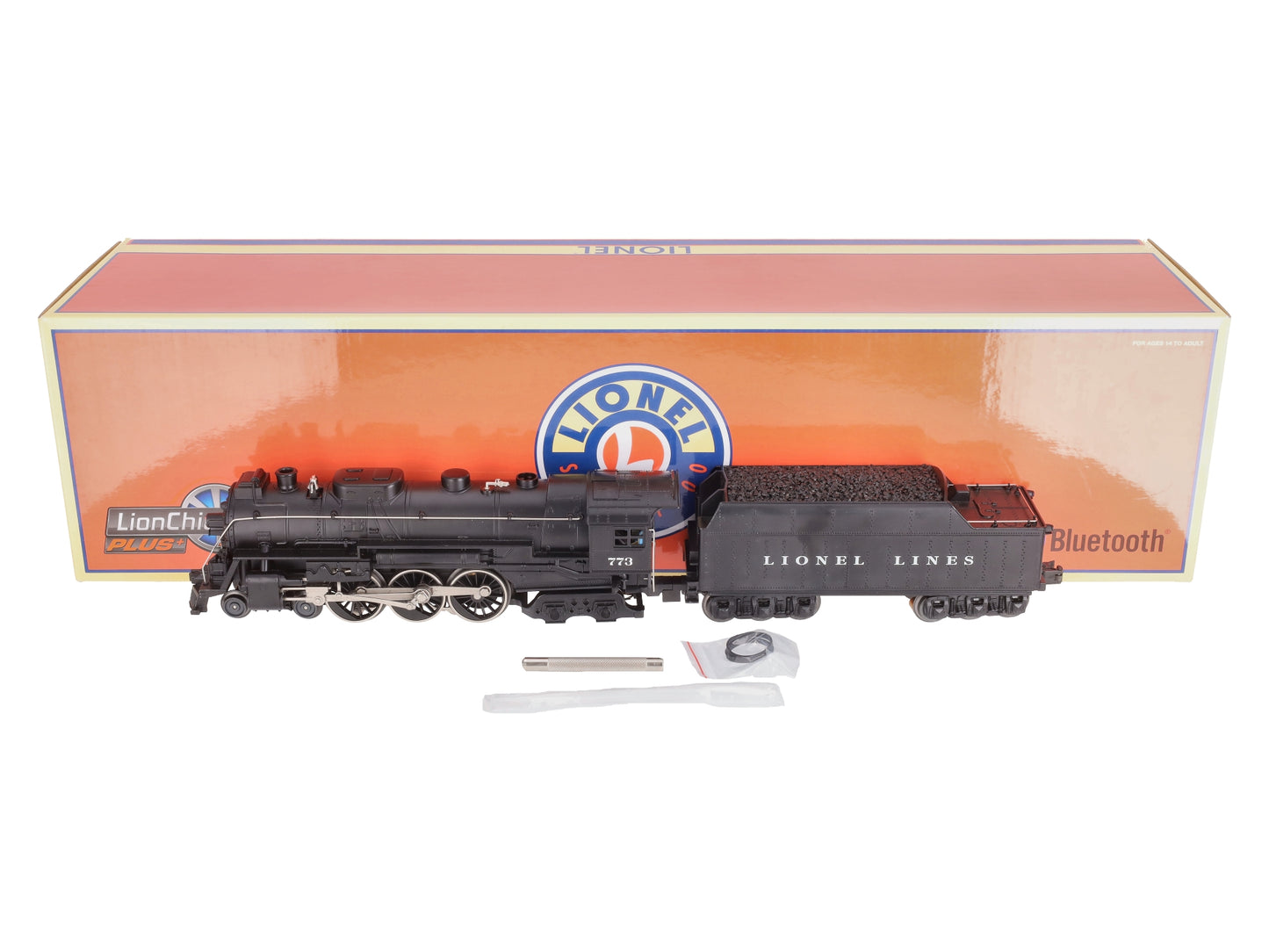 Lionel 2232040 O Lionel Lines LionChief Plus 2.0 Hudson Steam Locomotive # 773