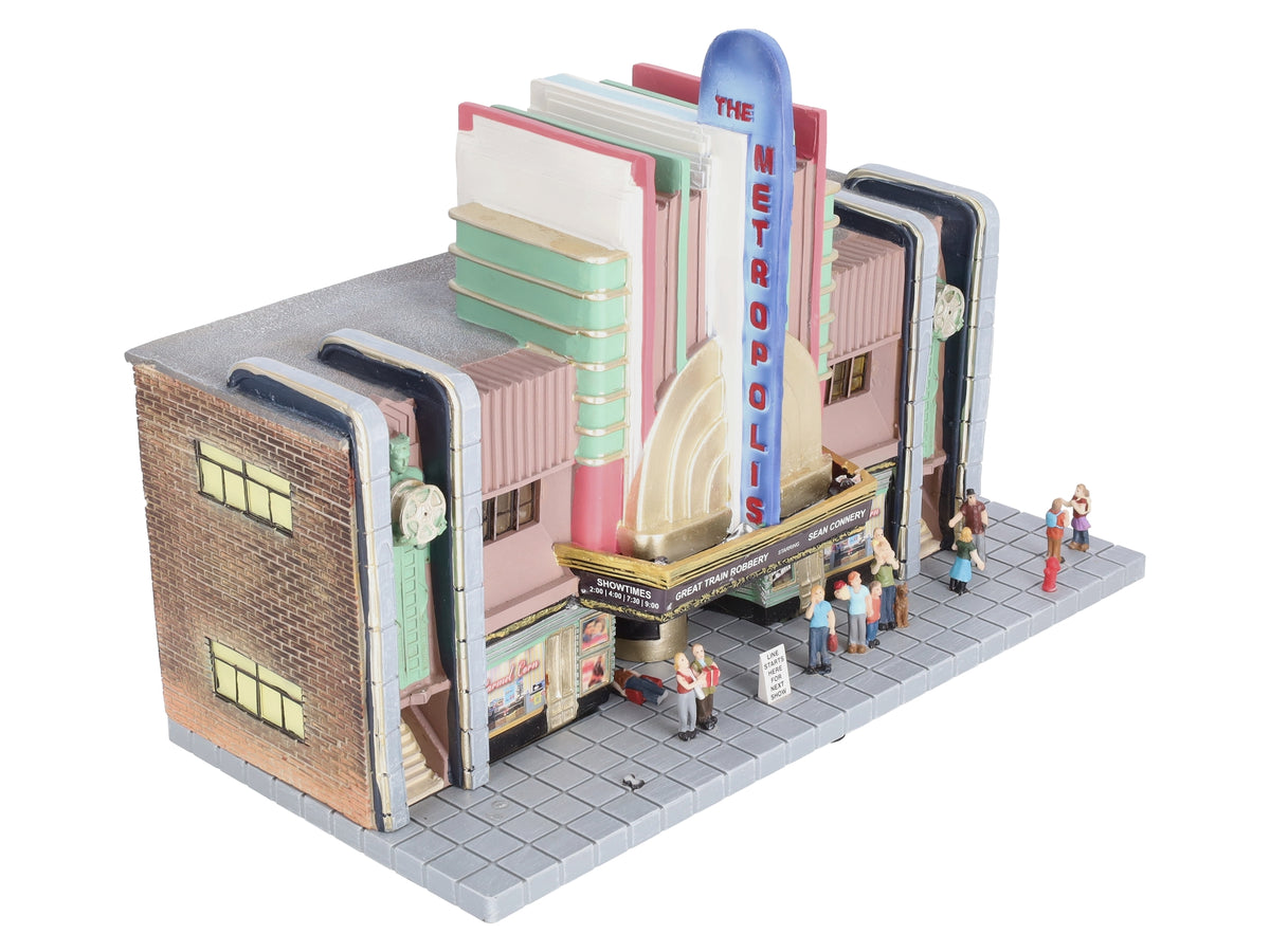 Menards 279-8489 O Scale Metropolis Movie Theater EX/Box