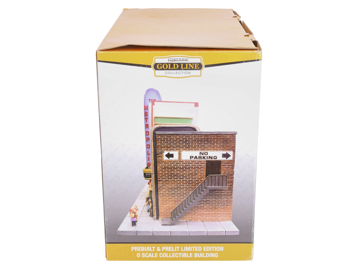 Menards 279-8489 O Scale Metropolis Movie Theater EX/Box