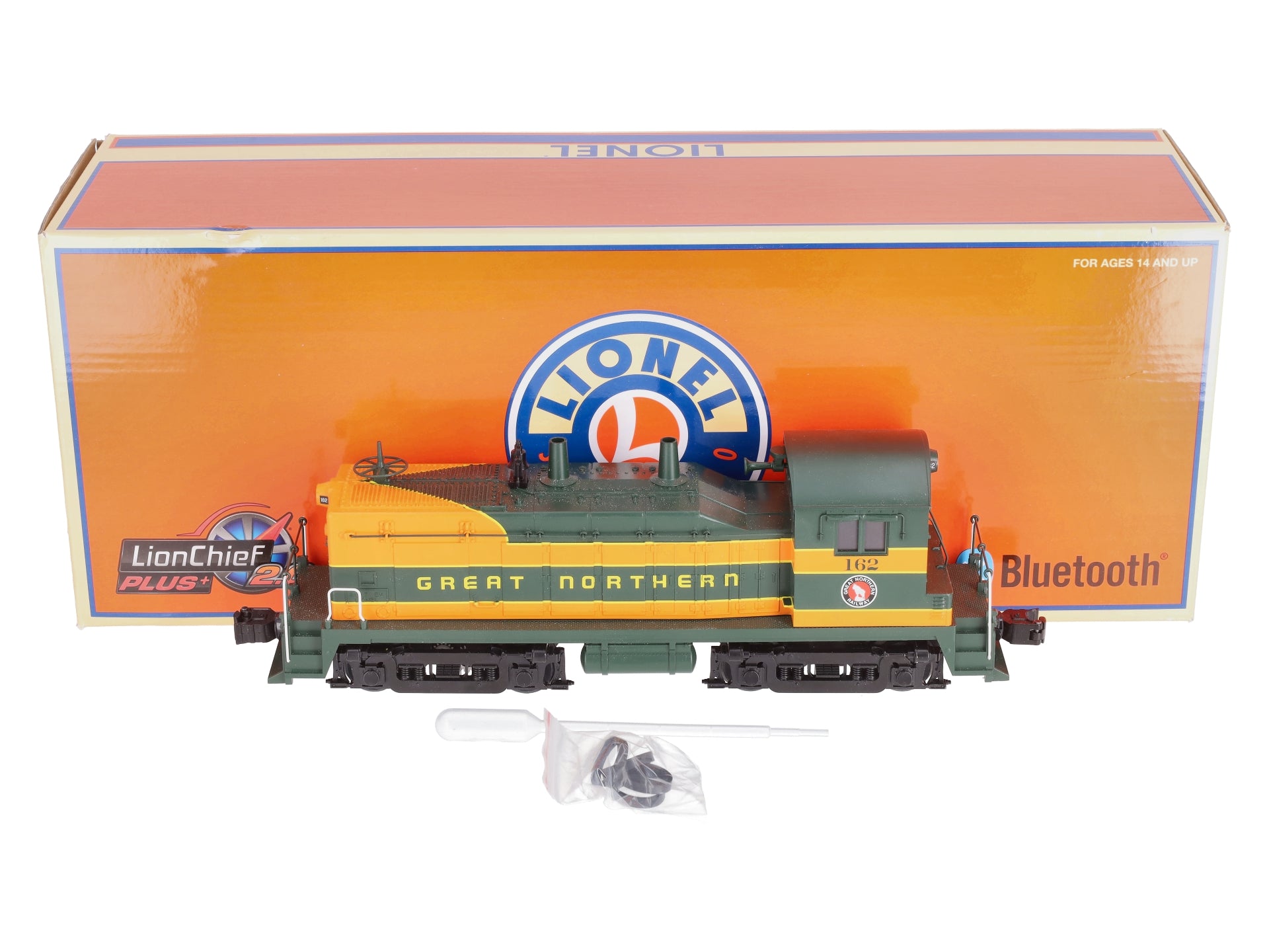Lionel 2334030 O Great Northern LionChief Plus 2.0 NW-2 Diesel Locomotive #162