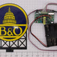 Miller Engineering DS0008 B&O Animated Neon Sign Billboard