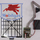 Miller Engineering 4682 Mobilgas Gas Station Animated Neon Sign Billboard