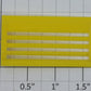 Lionel 6356-12 Yellow Lower Stock Car Door