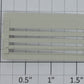 Lionel 6376-14 Lower White Stock Car Door